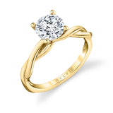 0.00TW ENGAGEMENT RING W. 1.25CT ROUND 18KY
